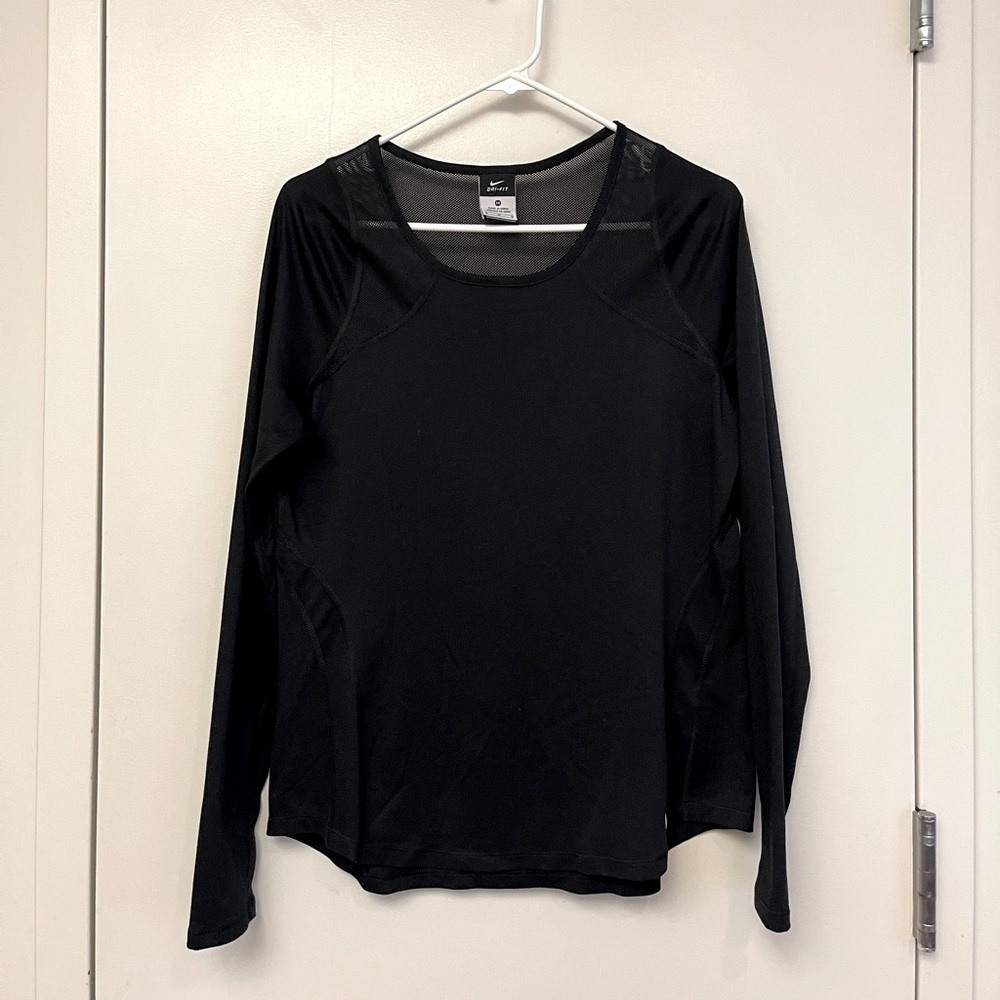 Nike Dri-Fit Running Long Sleeve Shirt Size M